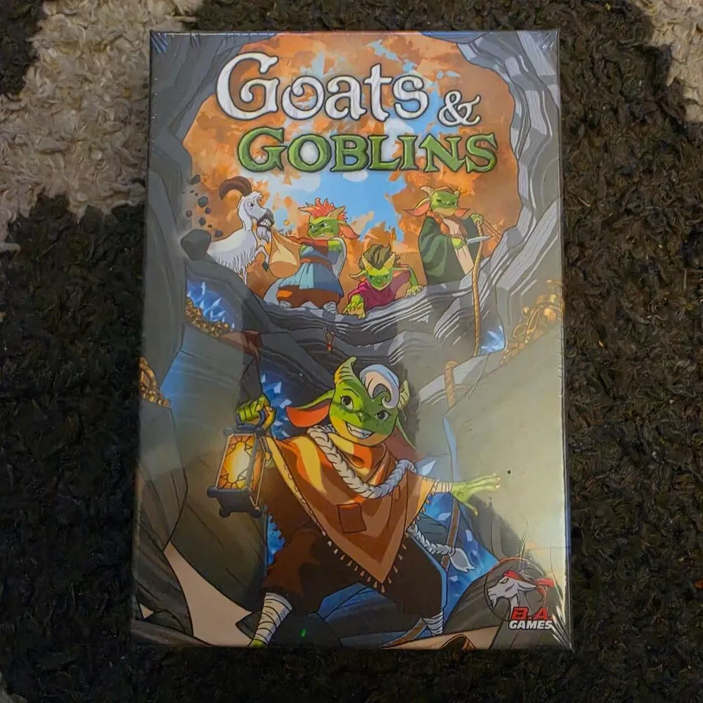 Goats & Goblins (2025) B.A. Games Fantasy Push Your Luck Game NIB